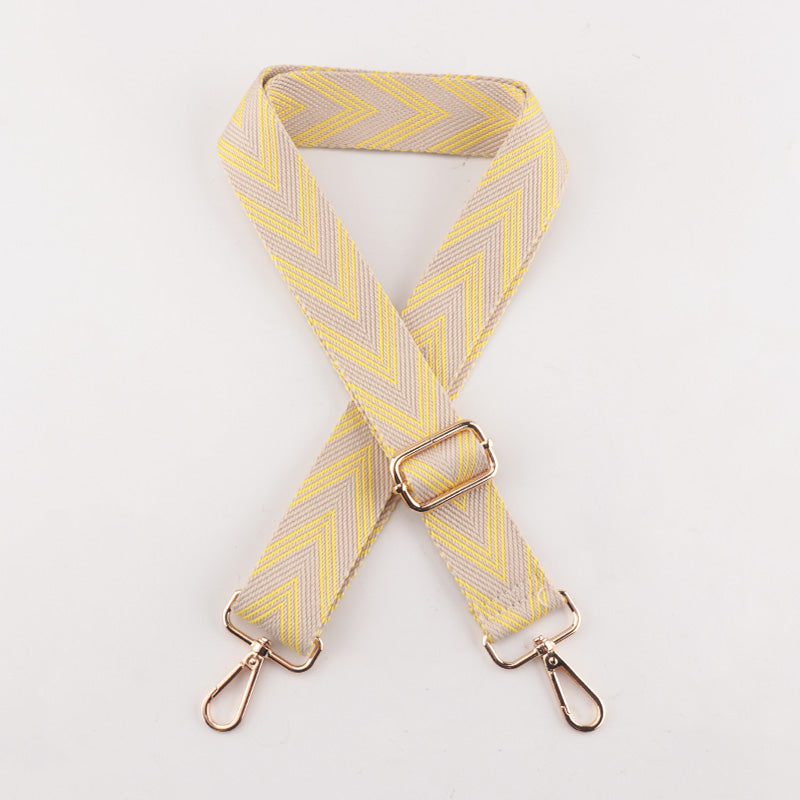 Herringbone Arrow Pattern Bag Straps