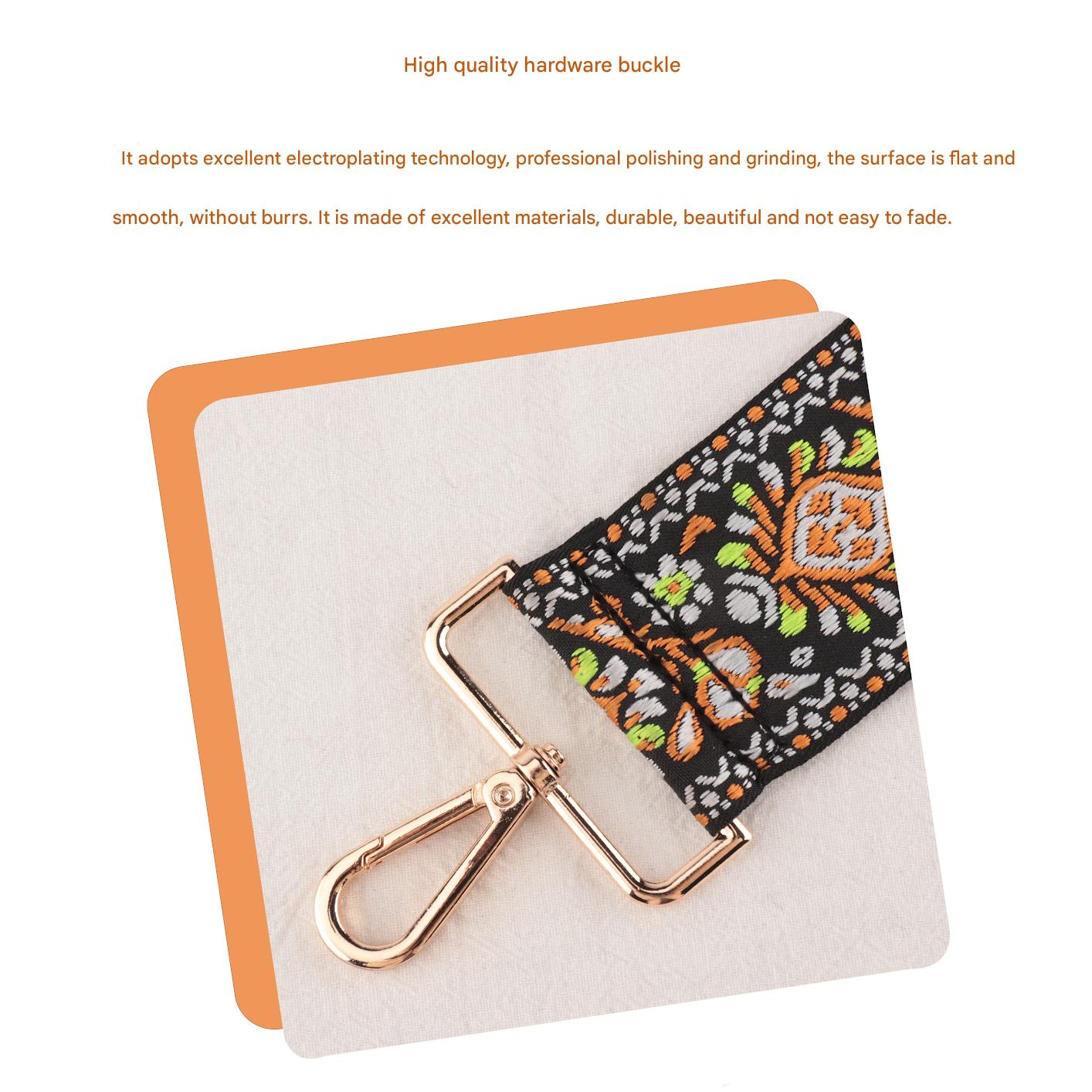 Versatile Embroidery Bag Strap