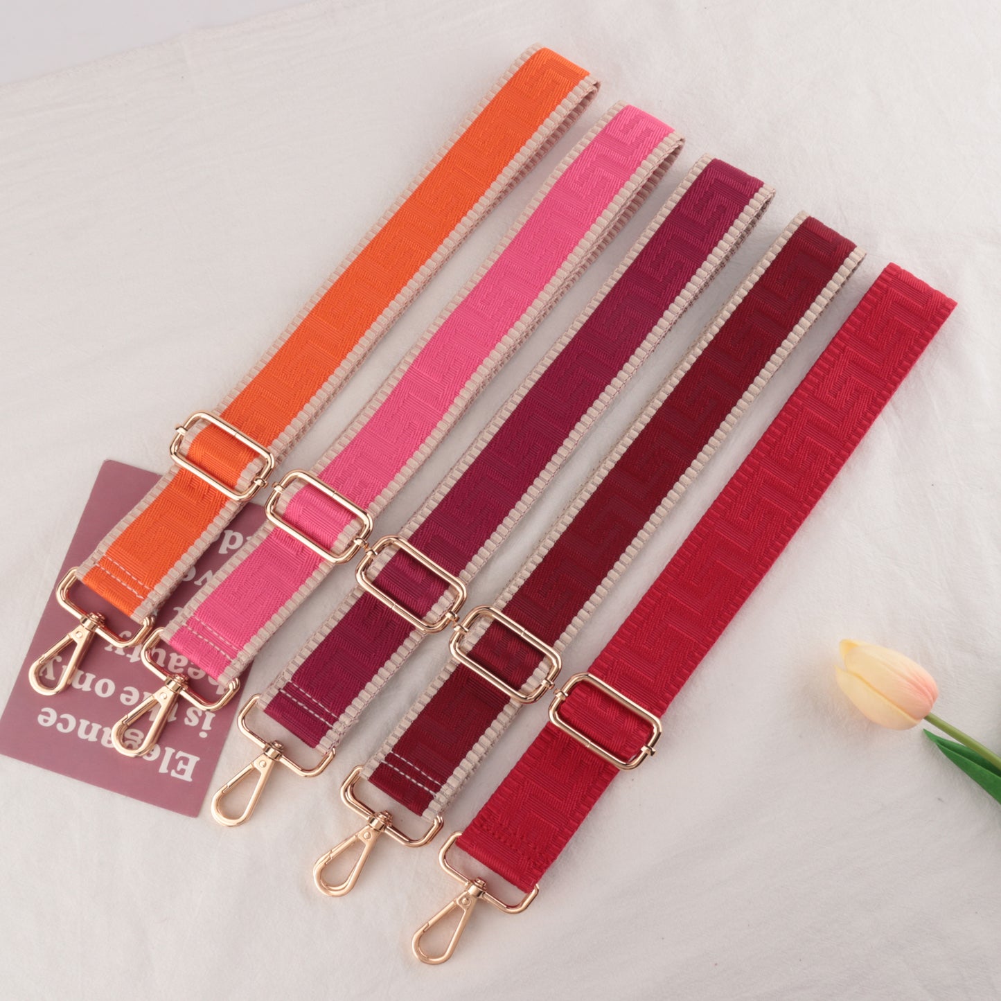 Huiwen pattern Print Bag Strap