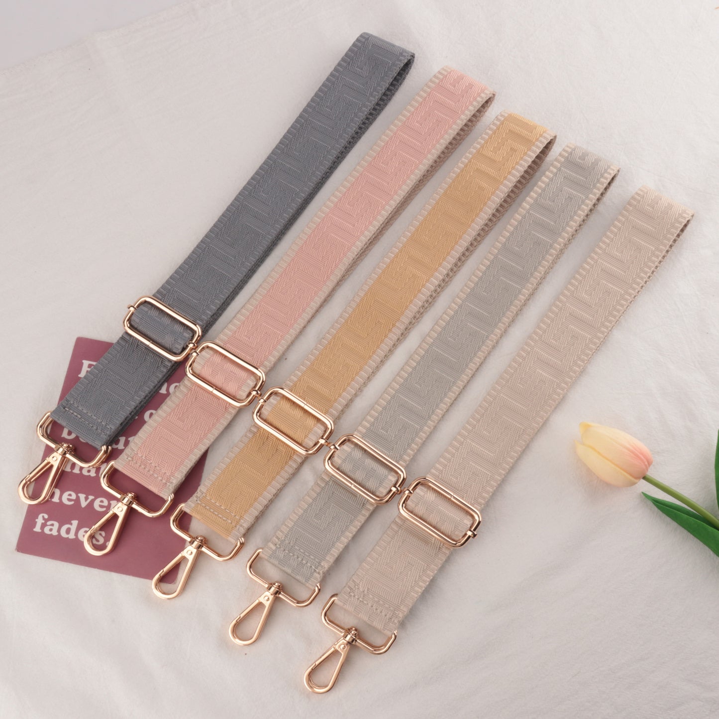 Huiwen pattern Print Bag Strap