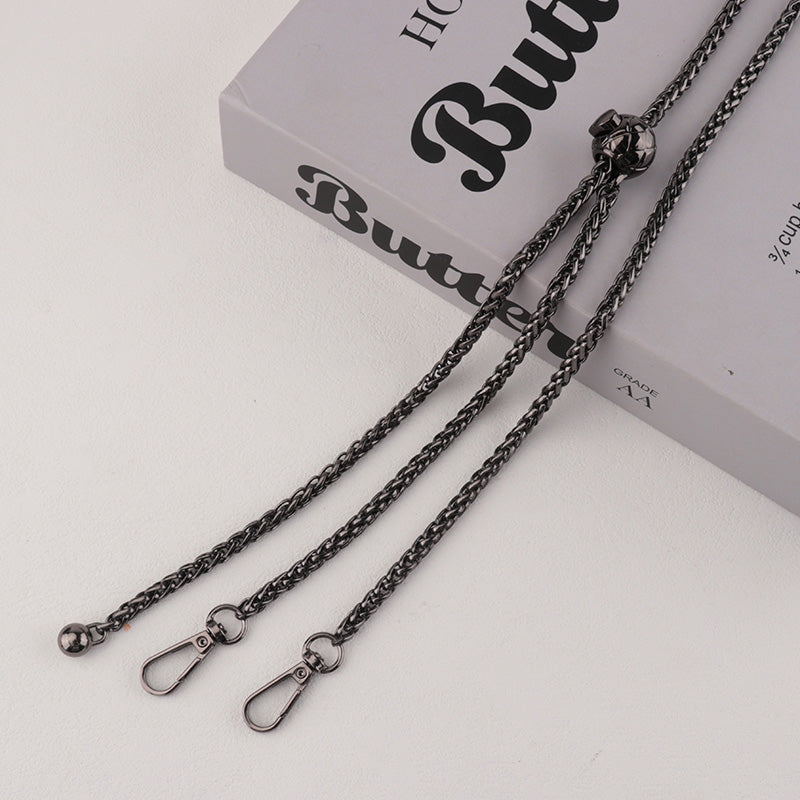 Small golden ball Metal bag Chain