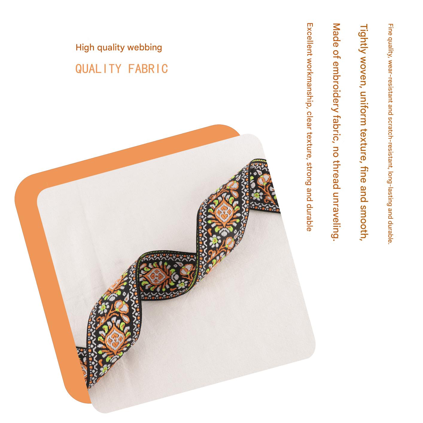 Versatile Embroidery Bag Strap