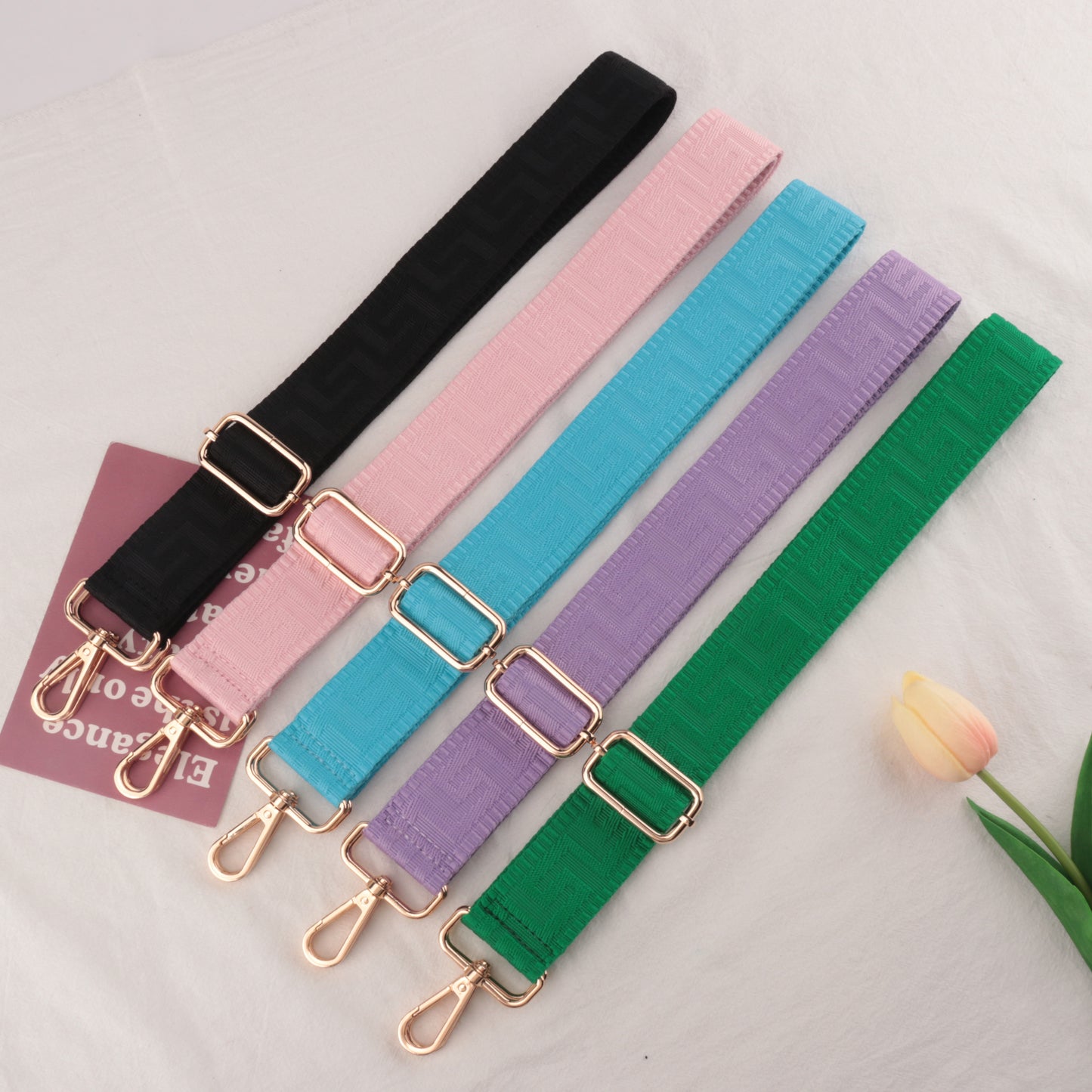 Huiwen pattern Print Bag Strap