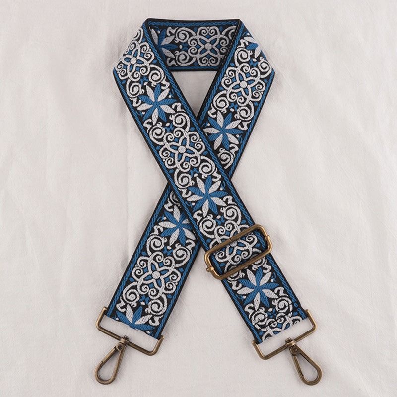 Luxury Fashion Chinese Style Jacquard Bag Strap