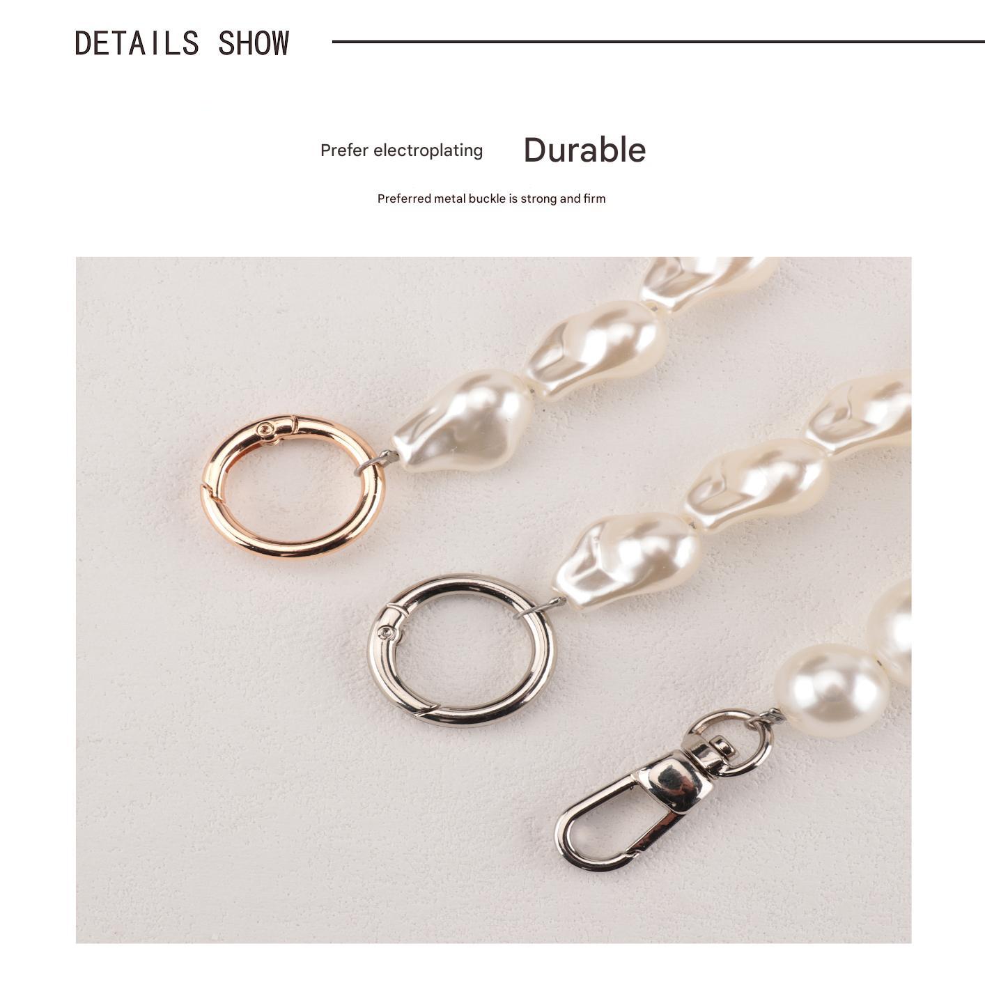 High-bright Shaped Pearls Bag Pearl Chain