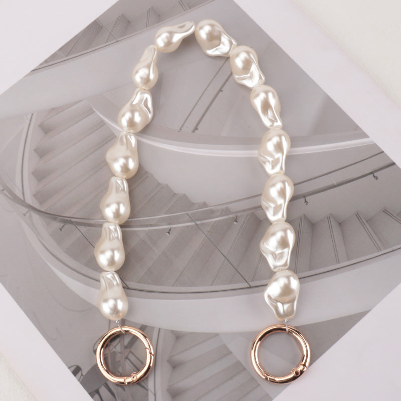 High-bright Shaped Pearls Bag Pearl Chain