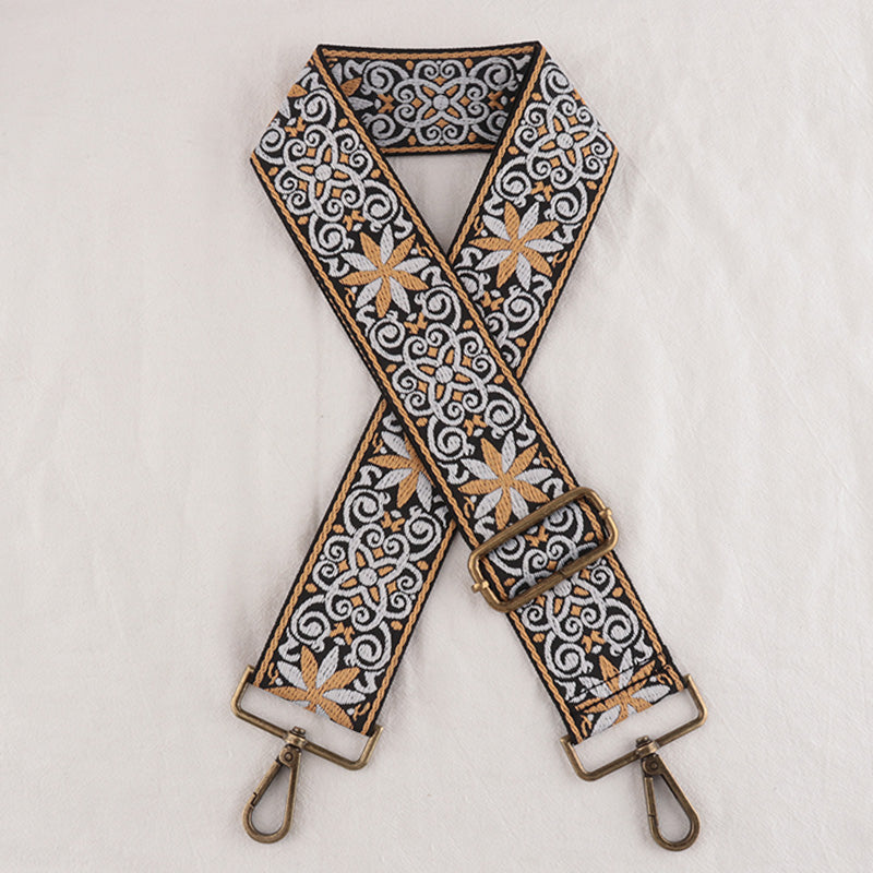 Luxury Fashion Chinese Style Jacquard Bag Strap