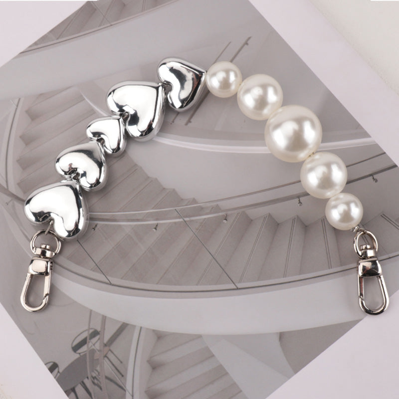 High-bright Shaped Pearls Bag Pearl Chain