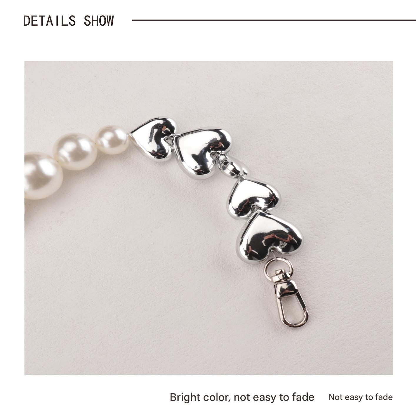 High-bright Shaped Pearls Bag Pearl Chain