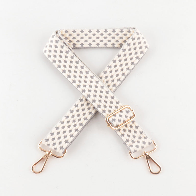 Irregular Polka Dots Pattern Printing Bag Strap