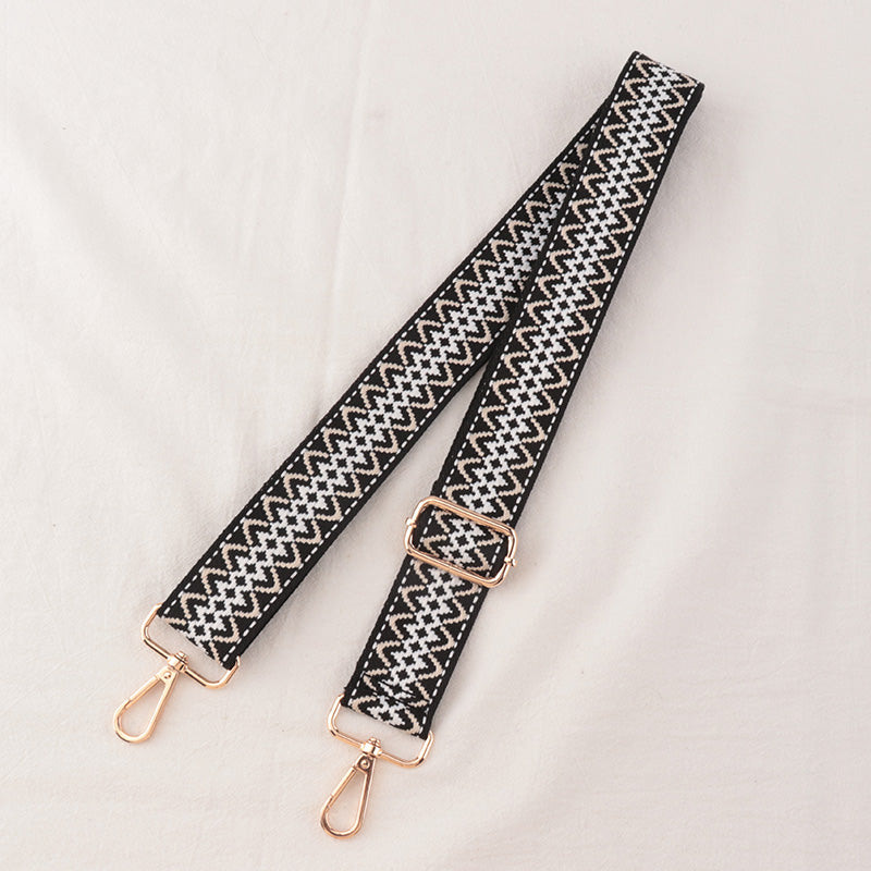 Jacquard Weave Versatile Bag Shoulder Strap