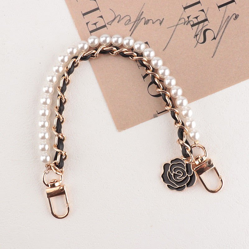 Mobile Phone Case Pearl Leather Chain Pendant accessories