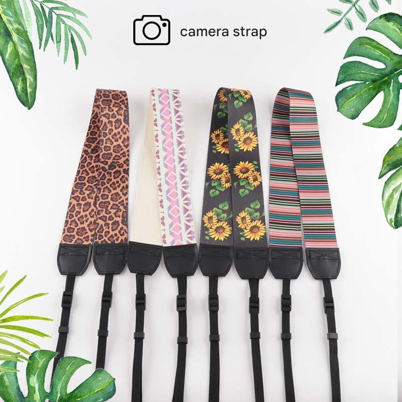 Versatile Wide Camera Crossbody Strap