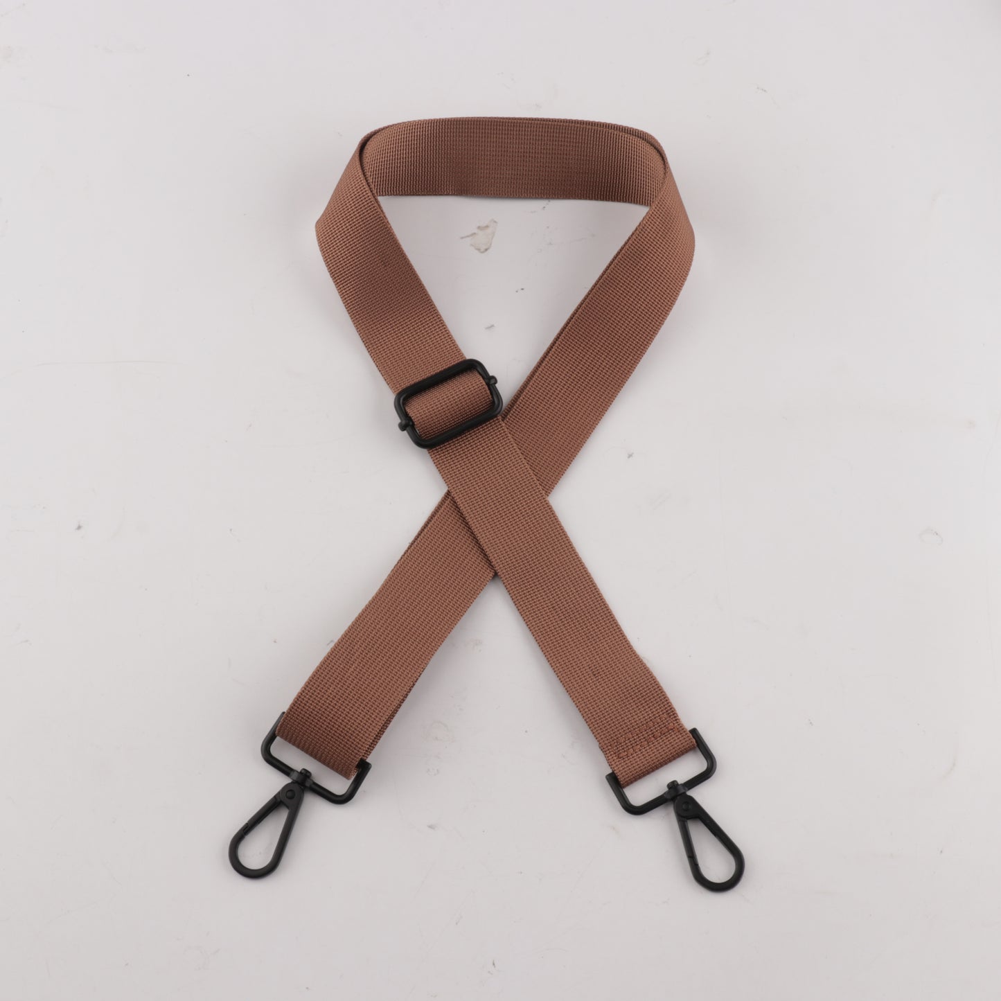 Solid Color Spaghetti Bag Straps with Matte Black Buckle
