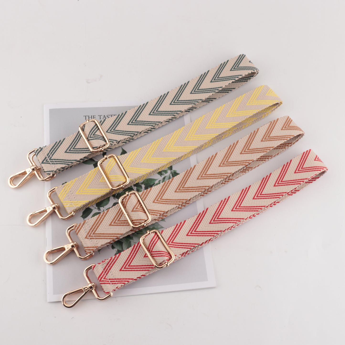 Herringbone Arrow Pattern Bag Straps