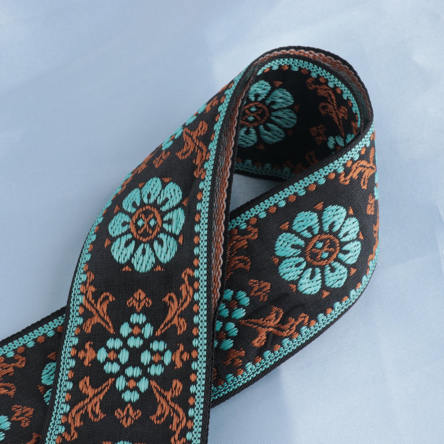 Embroidery Flower Satchel Bag Strap