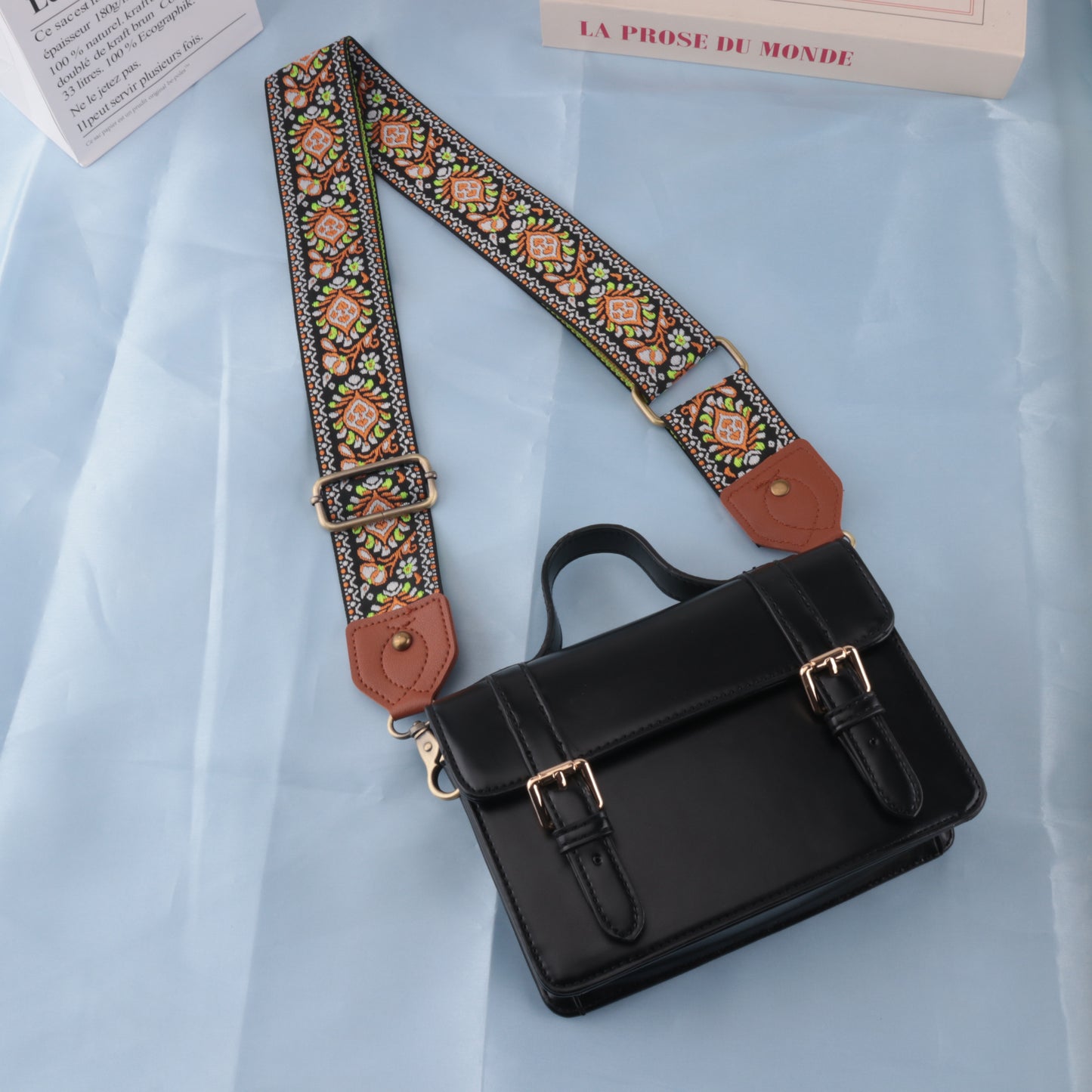 New Ethnic Style 5cm Wide Shoulder Strap