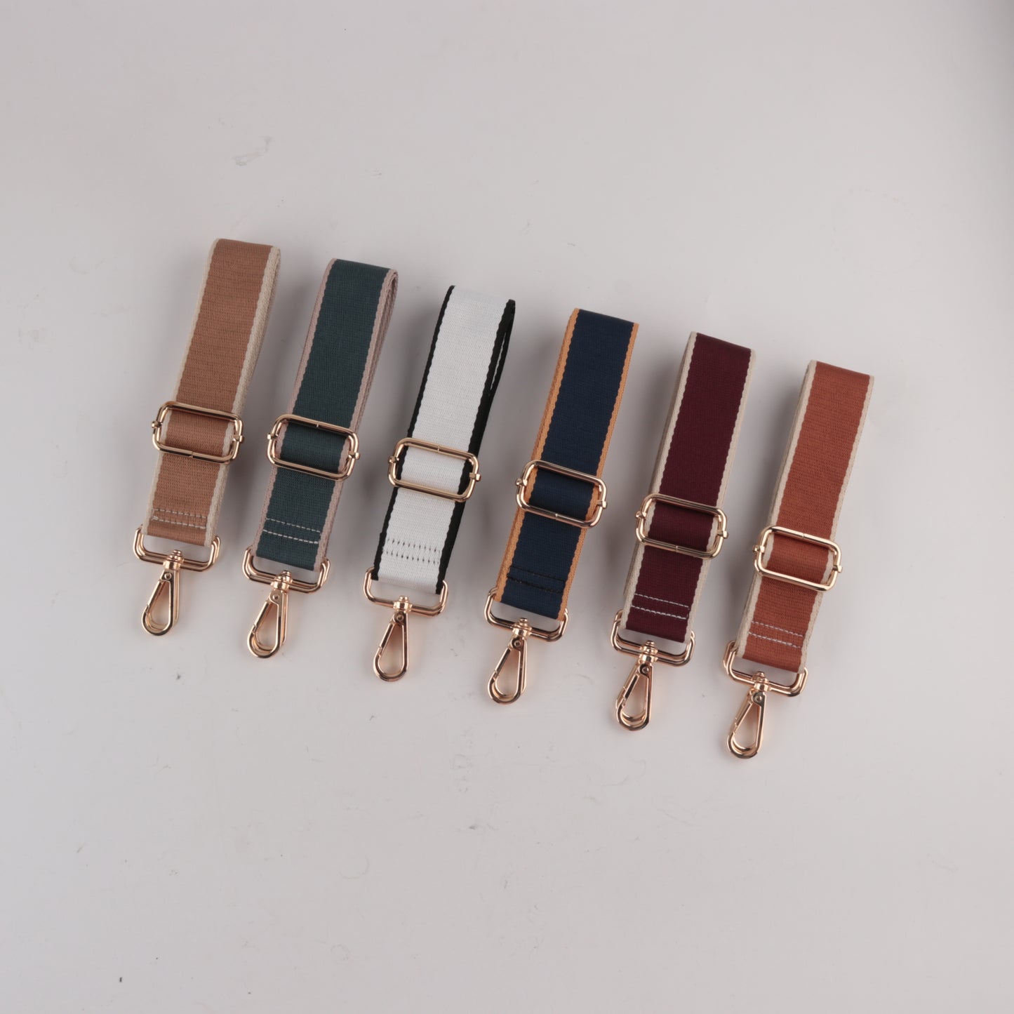Plain Colour Cotton Bag Shoulder Strap