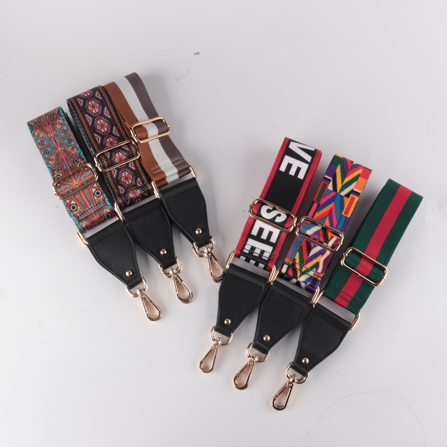 Trendy Bag Strap with Leather Head