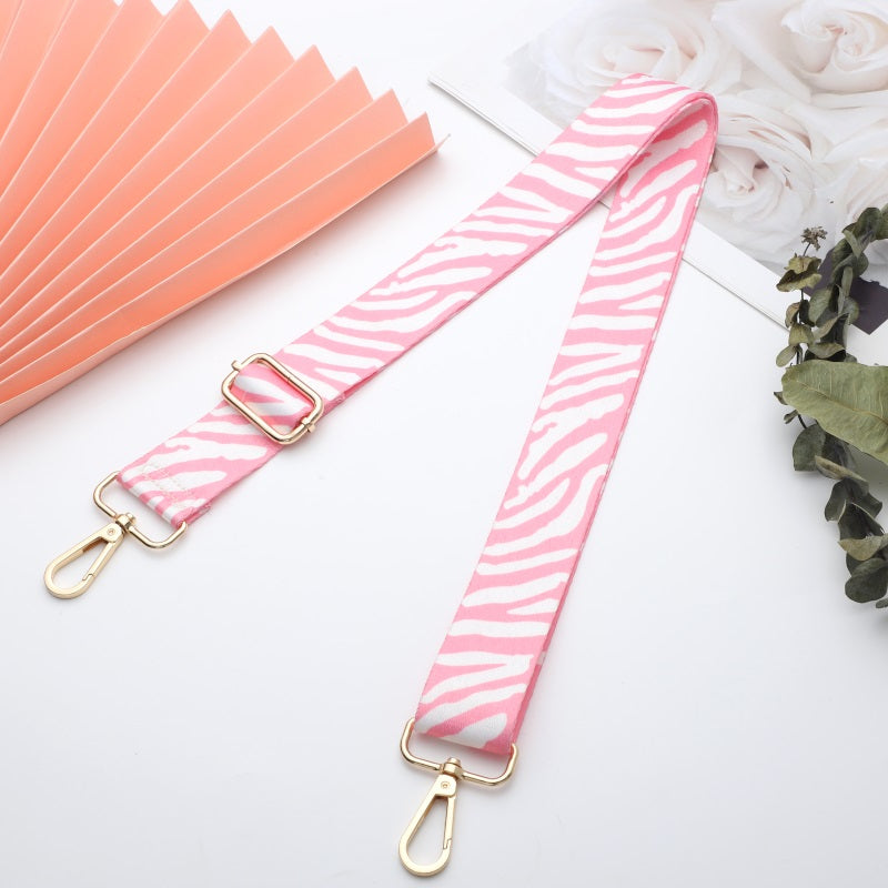 Striped Geometric Colorful Bag Straps
