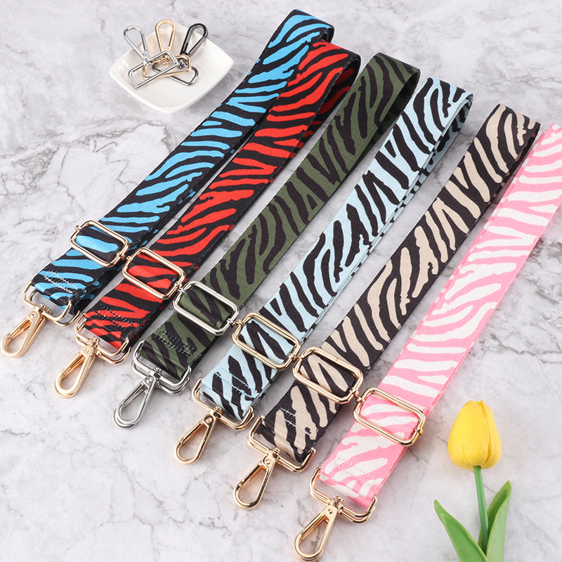 Tiger Print Colorful Bag Shoulder Strap