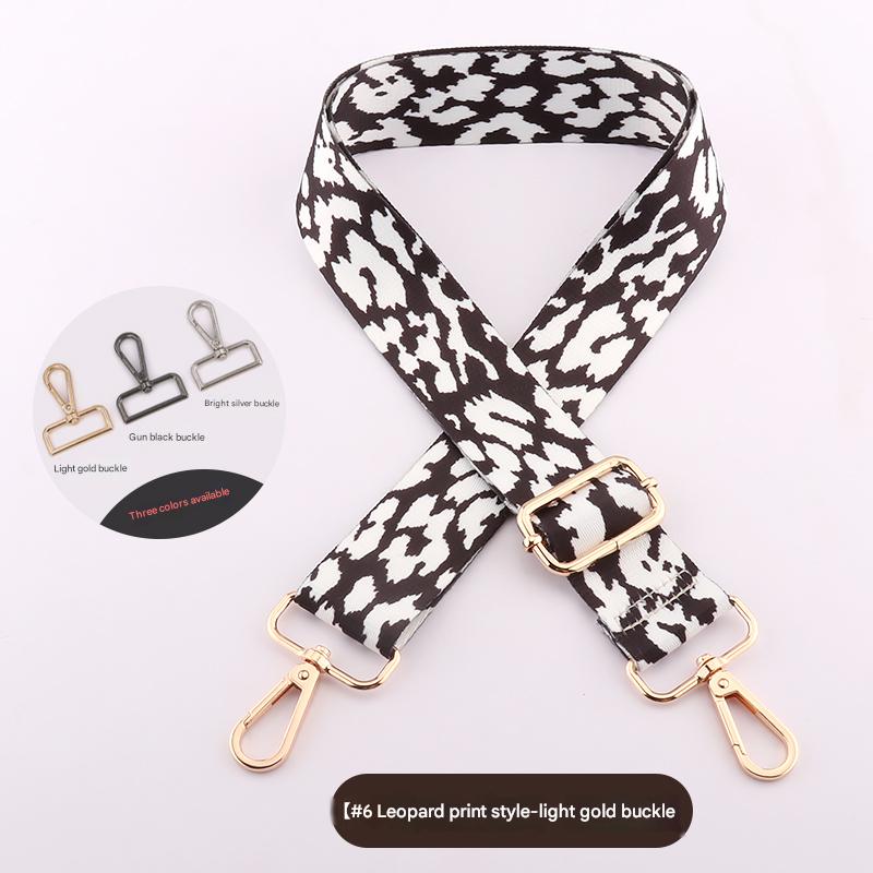 Ethnic Style Colorful Bag Shoulder Strap