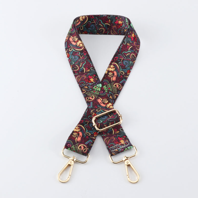 Ethnic Style Heat-transfer Bag Shoulder Strap