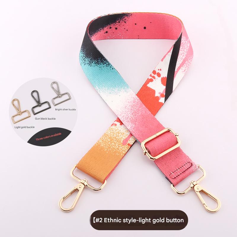Ethnic Style Heat-transfer Bag Shoulder Strap