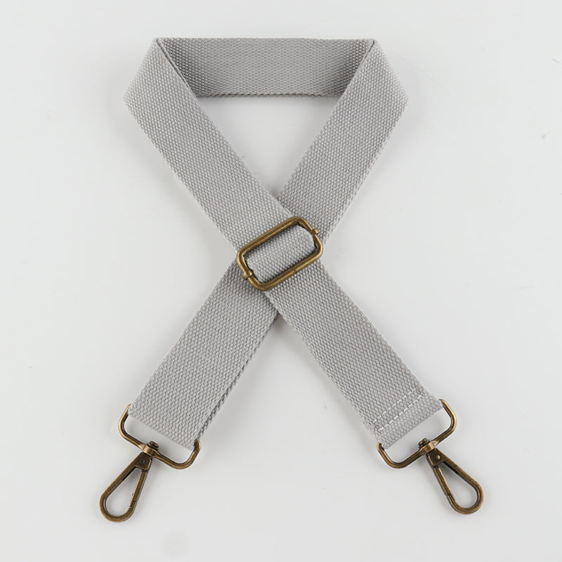 Solid Color Bronze Buckle Shoulder Straps