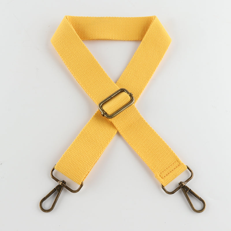Solid Color Bronze Buckle Shoulder Straps