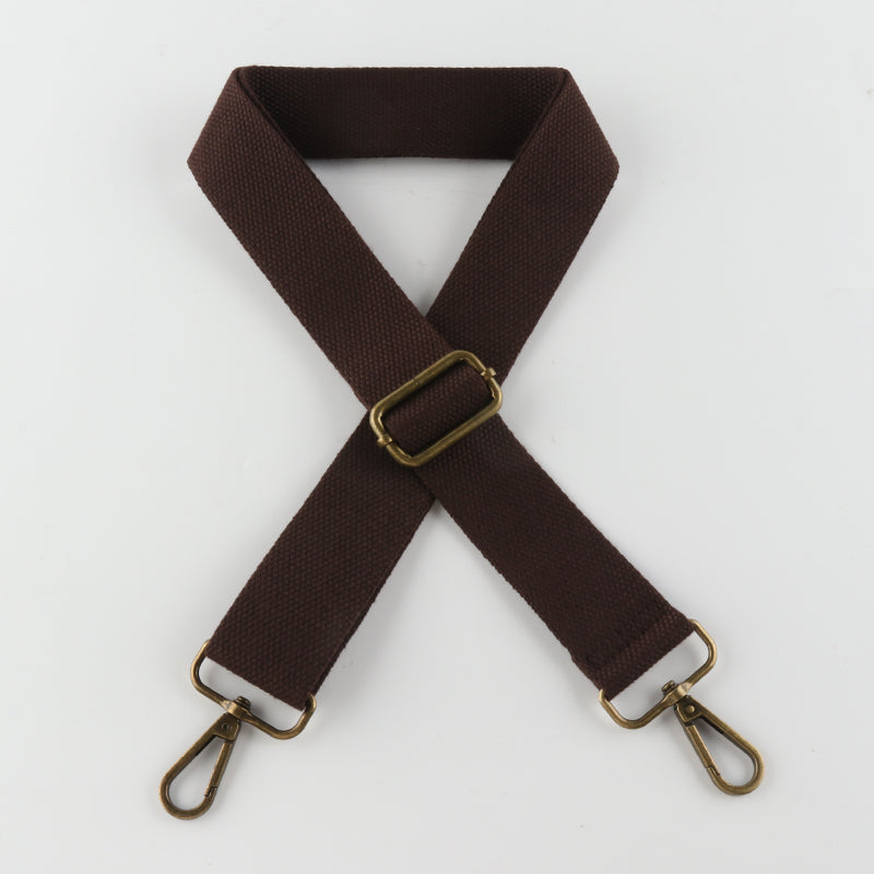 Solid Color Bronze Buckle Shoulder Straps