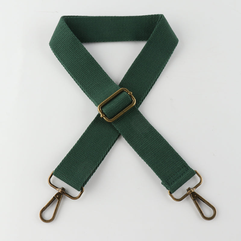 Solid Color Bronze Buckle Shoulder Straps