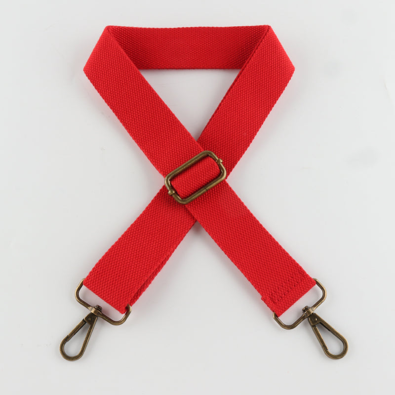Solid Color Bronze Buckle Shoulder Straps