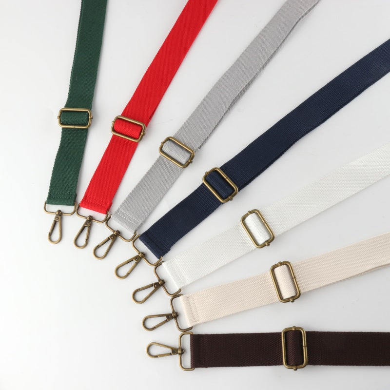 Solid Color Bronze Buckle Shoulder Straps