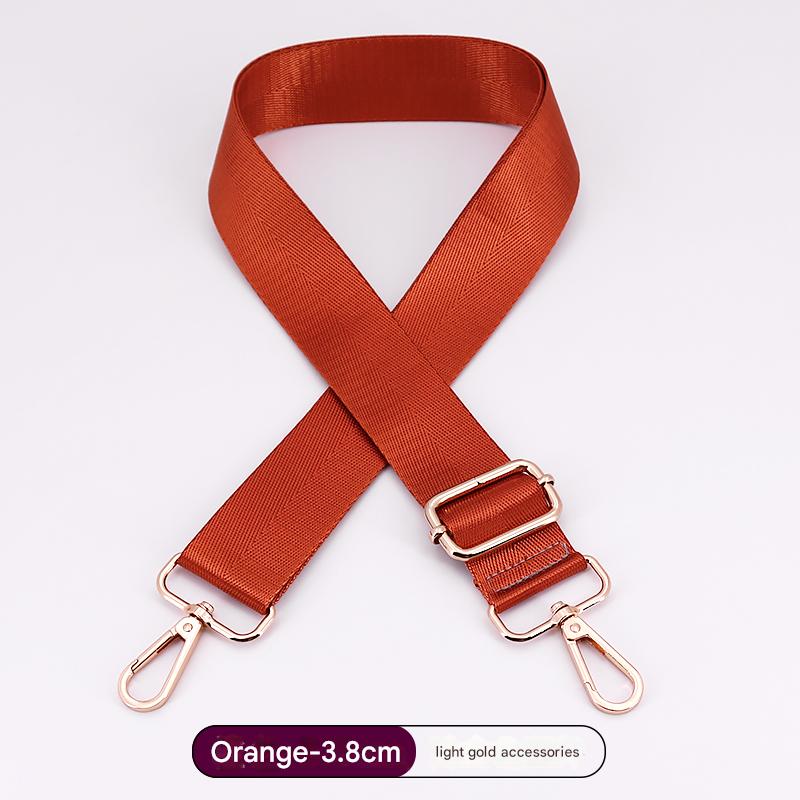 Solid Color Jacquard Bag Strap