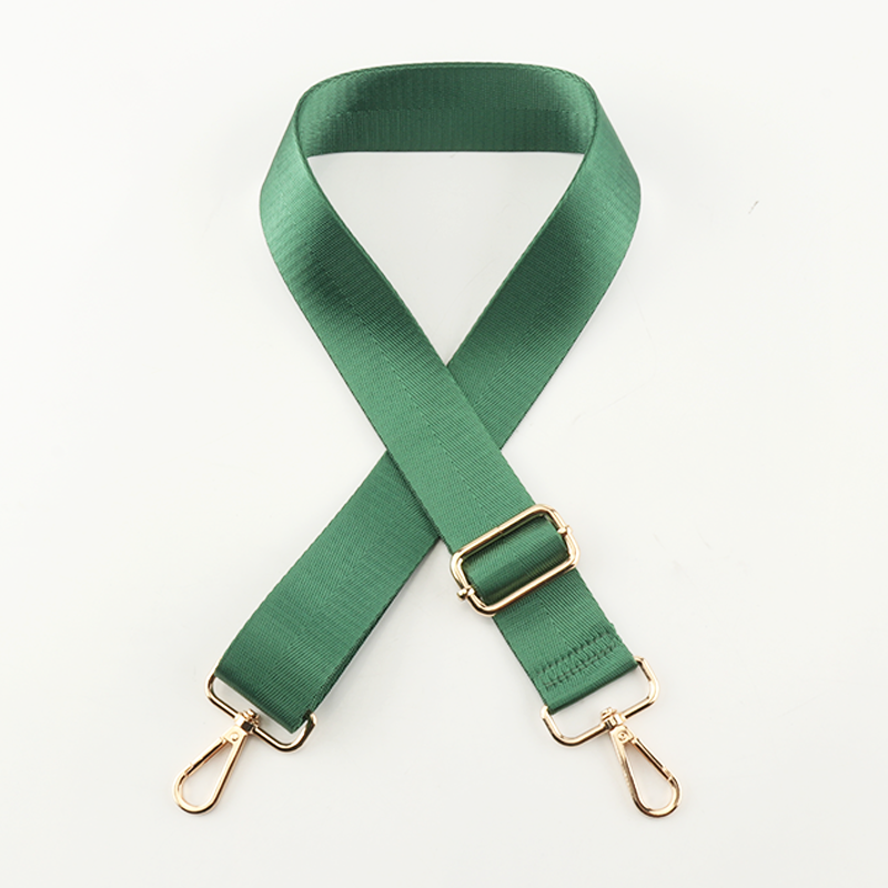 Solid Color Jacquard Bag Strap