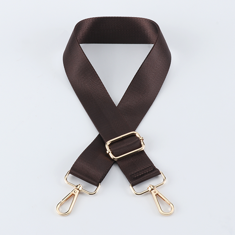 Solid Color Jacquard Bag Strap