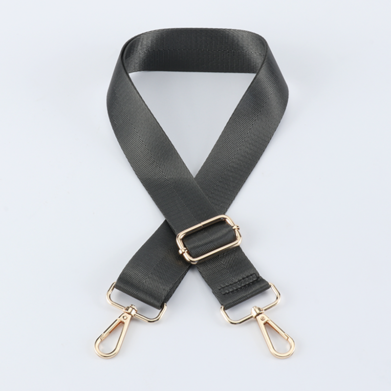 Solid Color Jacquard Bag Strap