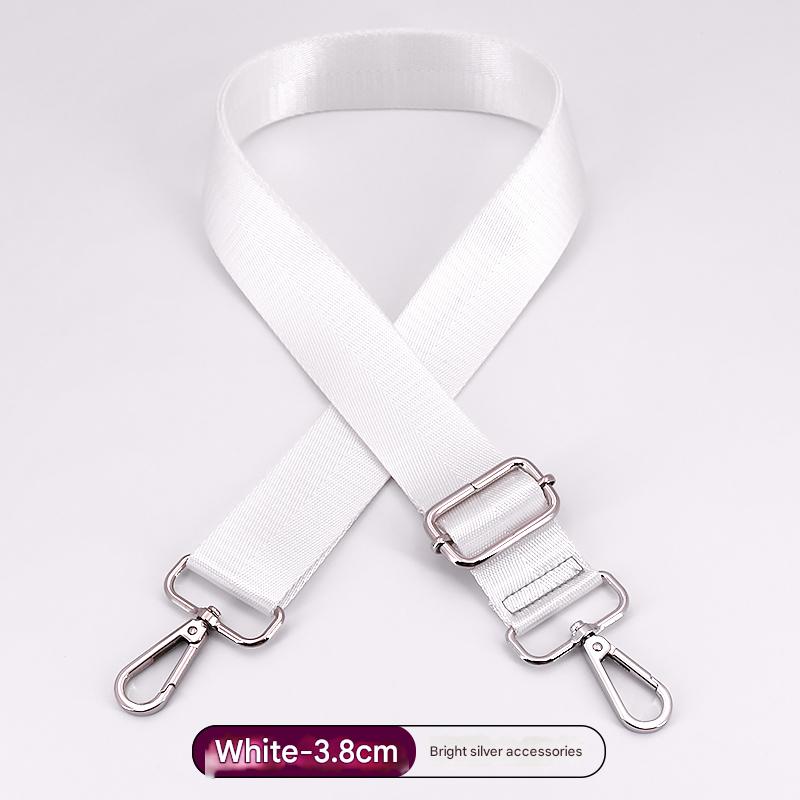 Solid Color Jacquard Bag Strap
