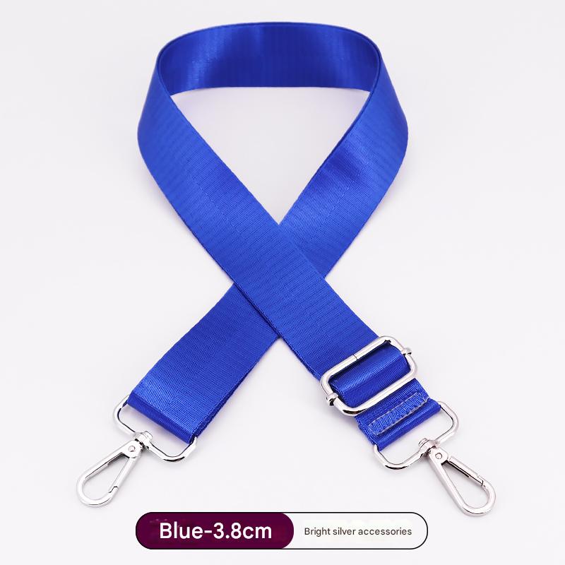Solid Color Jacquard Bag Strap