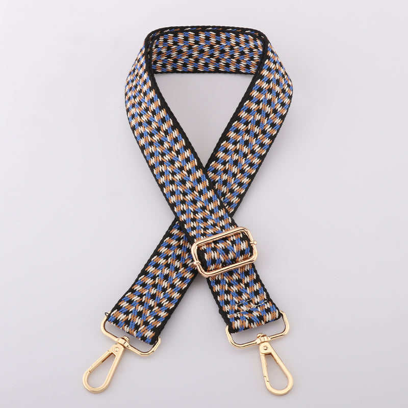 Wandering Letter Tricolor Arrow Bag Shoulder Strap