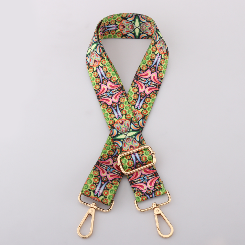 Floral Print Bag Shoulder Strap