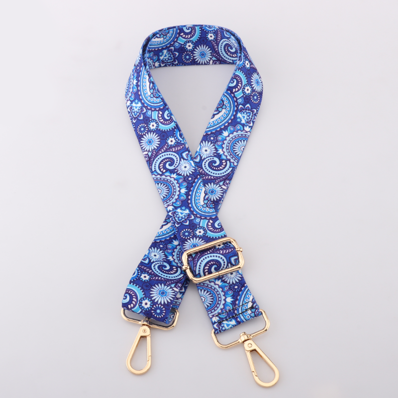 Floral Print Bag Shoulder Strap