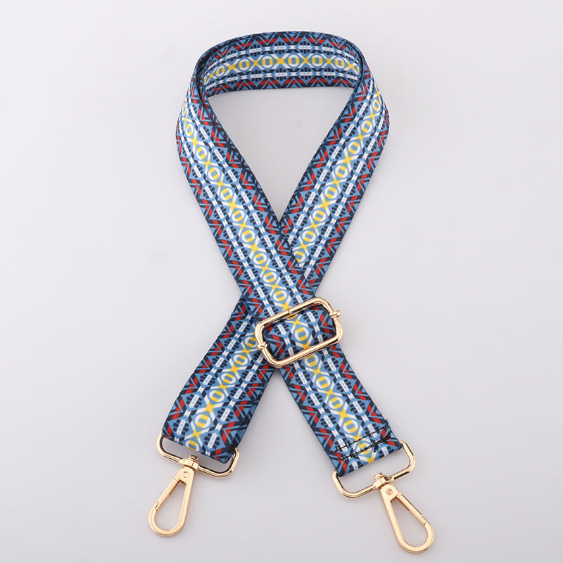 Various Checkered Textured Bag Shoulder Strap