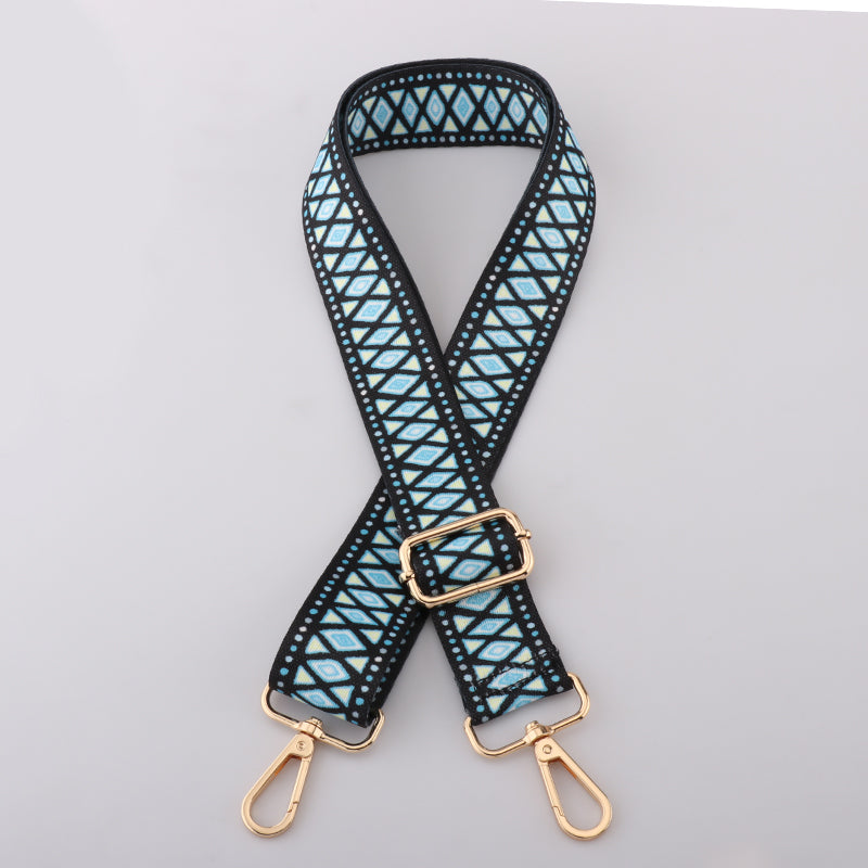 Various Checkered Textured Bag Shoulder Strap