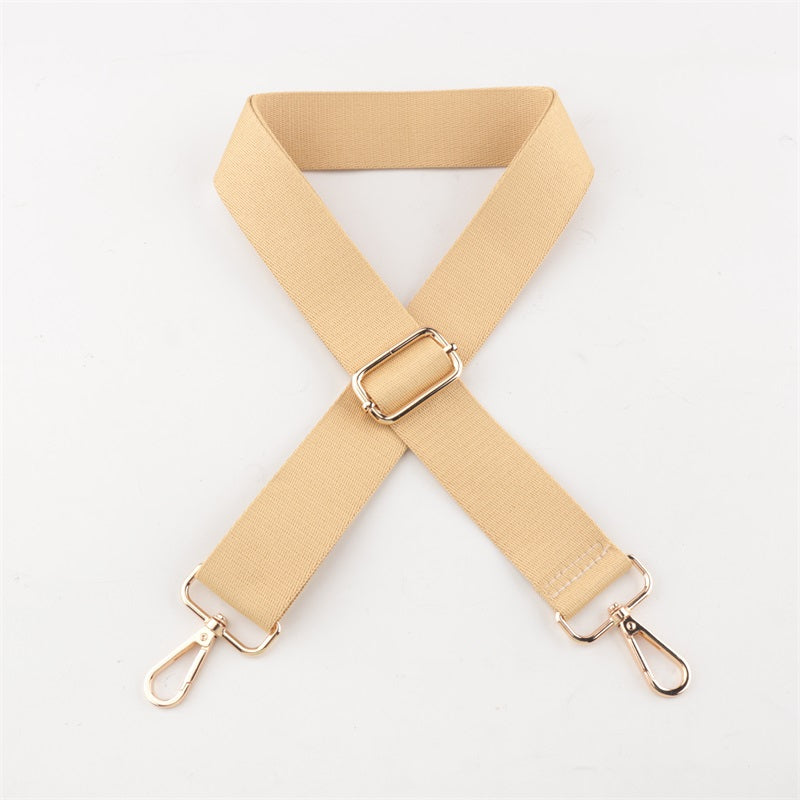 Twill Cotton Solid Color Bag Shoulder Strap