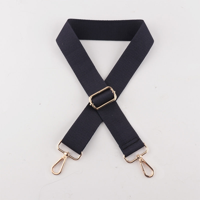 Twill Cotton Solid Color Bag Shoulder Strap