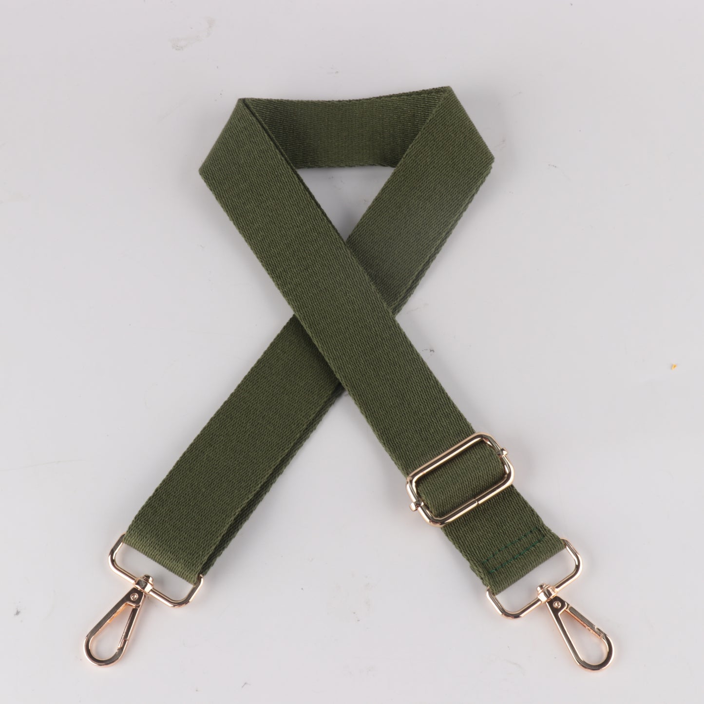 Twill Cotton Solid Color Bag Shoulder Strap