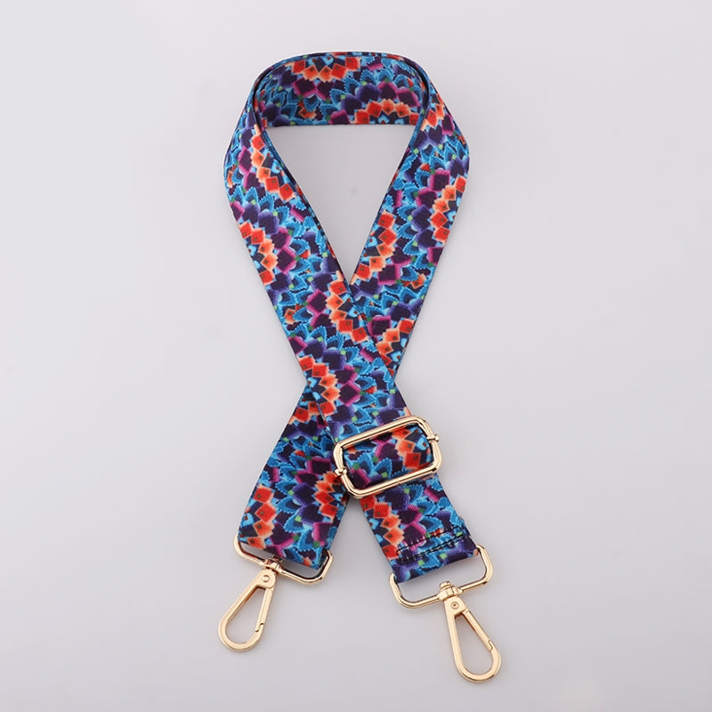 Floral Print Bag Shoulder Strap