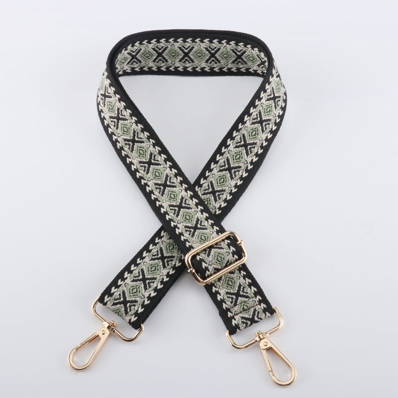 Diamond Check Shoulder Bag Shoulder Strap